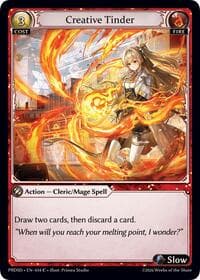 Creative Tinder - .asphodel/paradise Starter Decks - Grand Archive TCG card