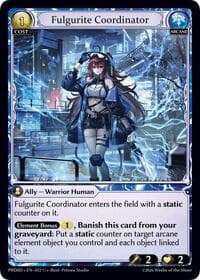Fulgurite Coordinator - .asphodel/paradise Starter Decks - Grand Archive TCG card