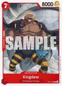 Kingdew - The World's Strongest Warriors - One Piece Card Game card