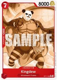 Kingdew (Pandaman Art) - The World's Strongest Warriors - One Piece Card Game card