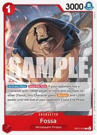 Fossa - The World's Strongest Warriors - One Piece Card Game card