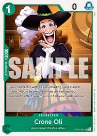 Crone Oli - The World's Strongest Warriors - One Piece Card Game card