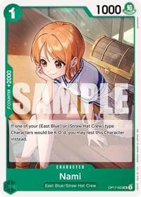 Nami (023) - The World's Strongest Warriors - One Piece Card Game card
