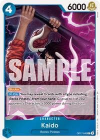 Kaido (042) - The World's Strongest Warriors - One Piece Card Game card