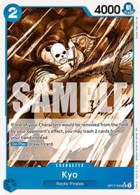 Kyo (Pandaman Art) - The World's Strongest Warriors - One Piece Card Game card