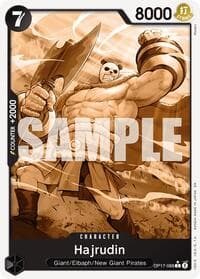 Hajrudin (Pandaman Art) - The World's Strongest Warriors - One Piece Card Game card