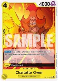 Charlotte Oven - The World's Strongest Warriors - One Piece Card Game card