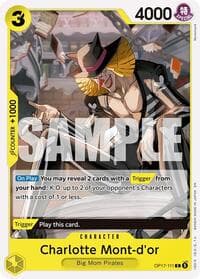 Charlotte Mont-d'or - The World's Strongest Warriors - One Piece Card Game card