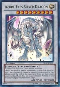 Azure-Eyes Silver Dragon - Structure Deck: Saga of Blue-Eyes White Dragon - YuGiOh card