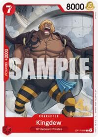 Kingdew - The World's Strongest Warriors Release Event Cards - One Piece Card Game card