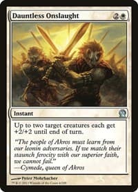 Dauntless Onslaught - Theros - Magic: The Gathering card