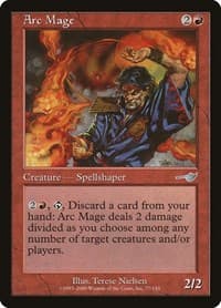 Arc Mage - Nemesis - Magic: The Gathering card