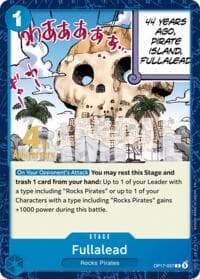 Fullalead - The World's Strongest Warriors Release Event Cards - One Piece Card Game card