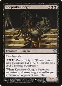Keepsake Gorgon - Theros - Magic: The Gathering card