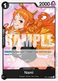 Nami (086) - The World's Strongest Warriors Release Event Cards - One Piece Card Game card