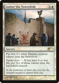 Gather the Townsfolk - WPN & Gateway Promos - Magic: The Gathering card