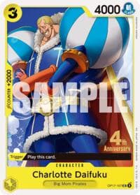 Charlotte Daifuku - The World's Strongest Warriors Release Event Cards - One Piece Card Game card