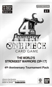 The World's Strongest Warriors - 4th Anniversary Tournament Pack - The World's Strongest Warriors Release Event Cards - One Piece Card Game card