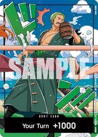 DON!! Card (World United) (Zoro) - One Piece Promotion Cards - One Piece Card Game card