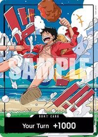 DON!! Card (World United) (Luffy) - One Piece Promotion Cards - One Piece Card Game card