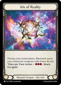Iris of Reality - Silver Age: Usurp the Shadow Throne - Flesh and Blood TCG card