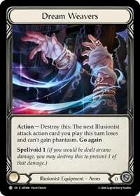 Dream Weavers - Silver Age: Usurp the Shadow Throne - Flesh and Blood TCG card