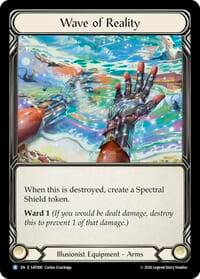 Wave of Reality - Silver Age: Usurp the Shadow Throne - Flesh and Blood TCG card