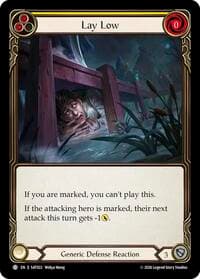 Lay Low - Silver Age: Usurp the Shadow Throne - Flesh and Blood TCG card