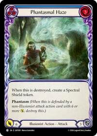 Phantasmal Haze - Silver Age: Usurp the Shadow Throne - Flesh and Blood TCG card