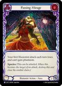 Passing Mirage - Silver Age: Usurp the Shadow Throne - Flesh and Blood TCG card