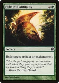 Fade into Antiquity - Theros - Magic: The Gathering card