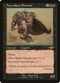 Ascendant Evincar - Nemesis - Magic: The Gathering card