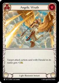 Angelic Wrath - Silver Age: Usurp the Shadow Throne - Flesh and Blood TCG card