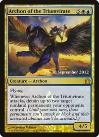 Archon of the Triumvirate - Prerelease Cards - Magic: The Gathering card