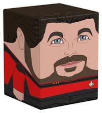 Squaroes Star Trek The Next Generation - William Riker (ST021) - Ultimate Guard Deck Boxes - Deck Boxes card