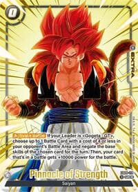 Pinnacle of Strength (2nd Anniversary Set) - Fusion World Promotion Cards and Packs - Dragon Ball Super: Fusion World card