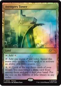 Avengers Tower - Unique and Miscellaneous Promos - Magic: The Gathering card
