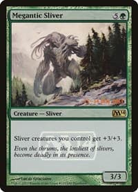 Megantic Sliver - Prerelease Cards - Magic: The Gathering card