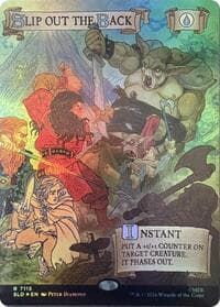 Slip Out the Back (Out Of Sight Foil) - Secret Lair Drop Series - Magic: The Gathering card