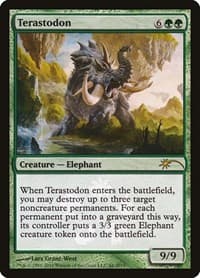 Terastodon - Media Promos - Magic: The Gathering card
