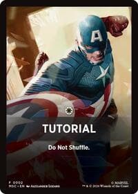 Tutorial Theme Card (0002) - Commander: Marvel Super Heroes - Magic: The Gathering card
