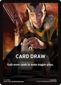 Card Draw Theme Card - Commander: Marvel Super Heroes - Magic: The Gathering card