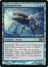 Colossal Whale - Launch Party & Release Event Promos - Magic: The Gathering card
