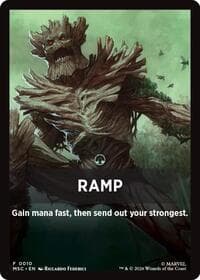 Ramp Theme Card - Commander: Marvel Super Heroes - Magic: The Gathering card