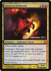 Carnival Hellsteed - Prerelease Cards - Magic: The Gathering card