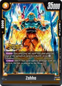Zahha - FB11-079 - Brightness of Hope - Dragon Ball Super: Fusion World card