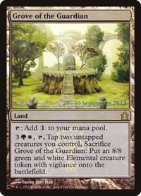Grove of the Guardian - Prerelease Cards - Magic: The Gathering card