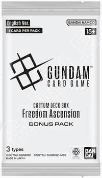 Deck Build Box Freedom Ascension Bonus Pack - Deck Build Box Freedom Ascension - Gundam Card Game card