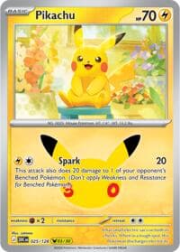 Pikachu - ME: 30th Celebration - Pokemon card