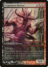 Cryptborn Horror - Game Day & Store Championship Promos - Magic: The Gathering card